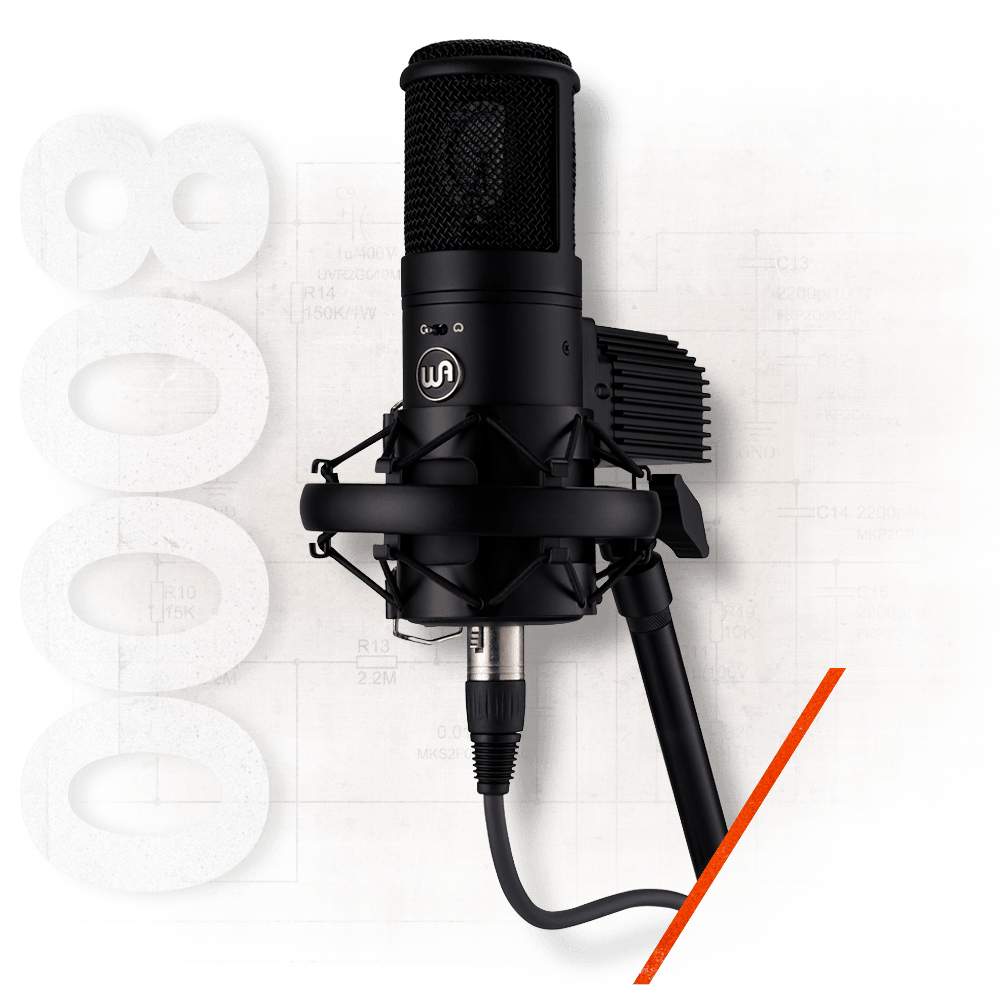 Warm Audio WA-8000 C800G Style Microphone