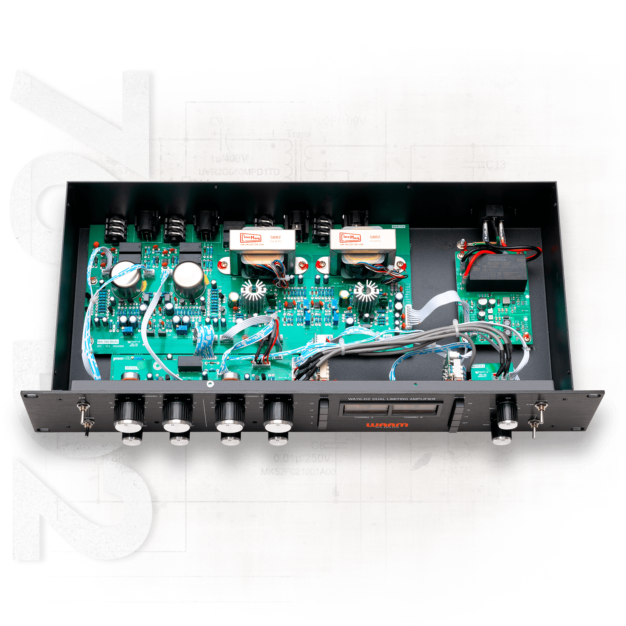 Warm Audio WA76-D & D2 1176-Style Single & Dual-Channel Studio