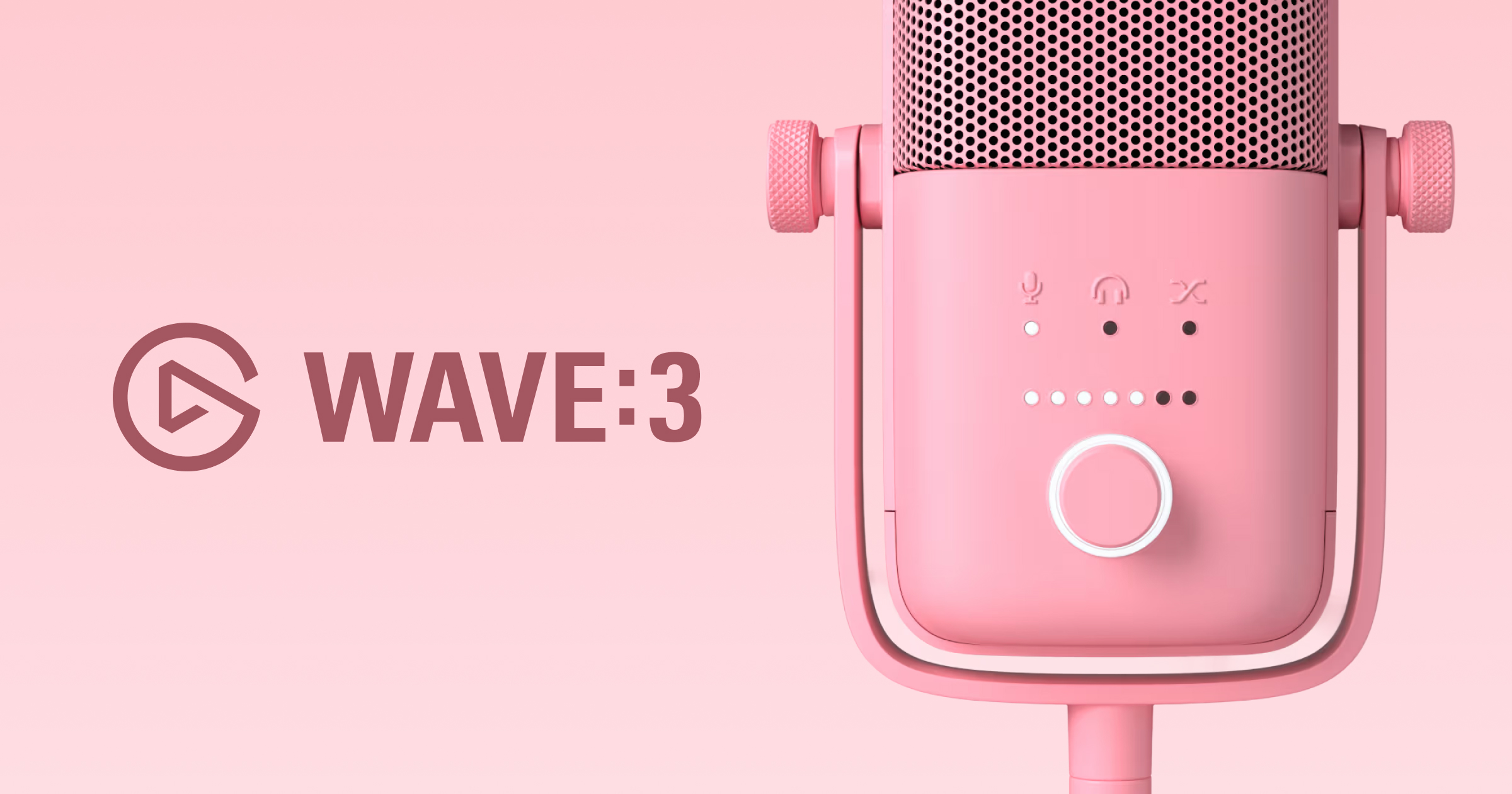 配信機器・PA機器・レコーディング機器 Elgato WAVE:3 Amazon.co.jp: Elgato プロオーディオ Wave:3 バンドルセット