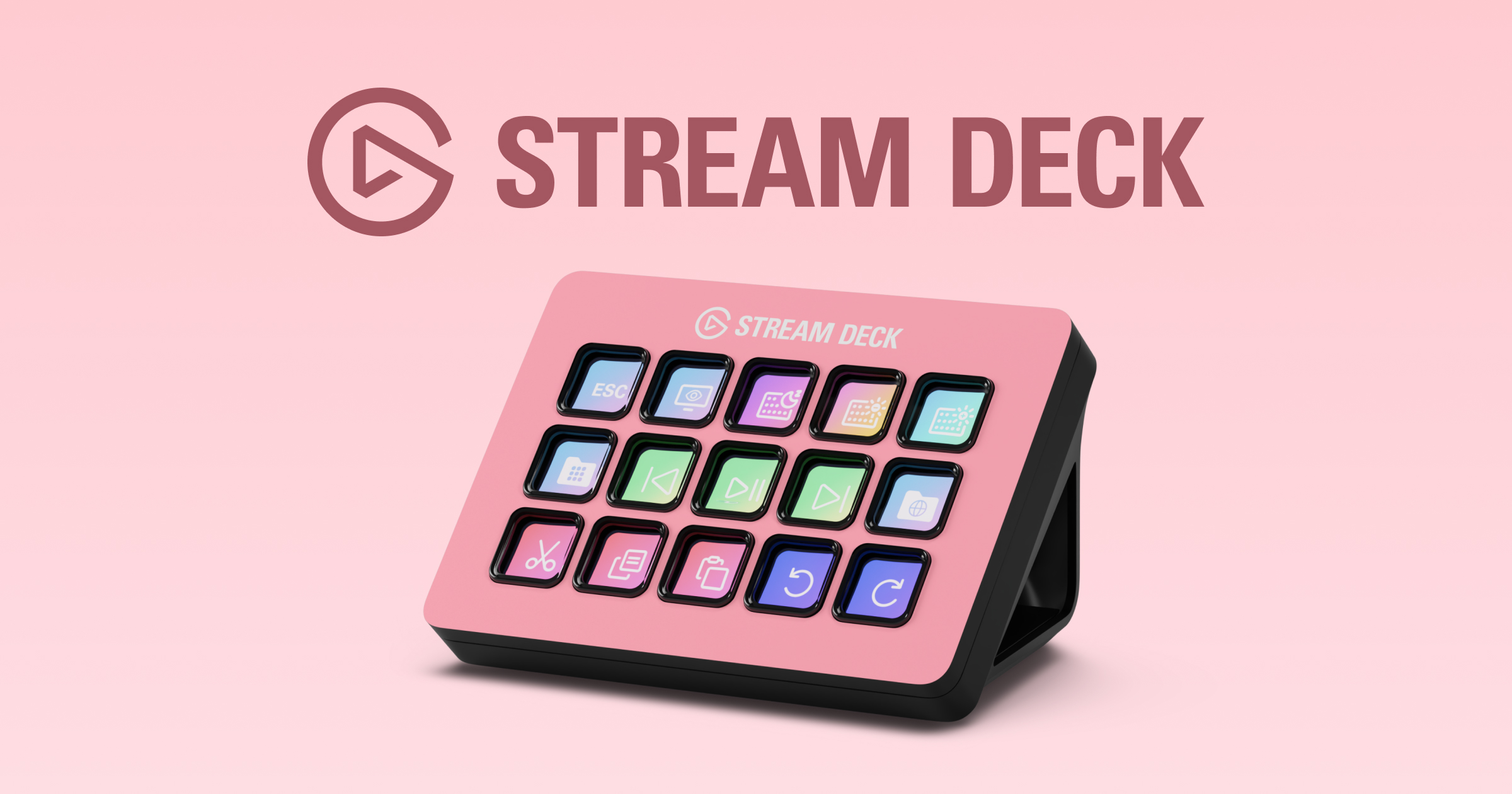Stream Deck - ピンク・ペタル | Elgato