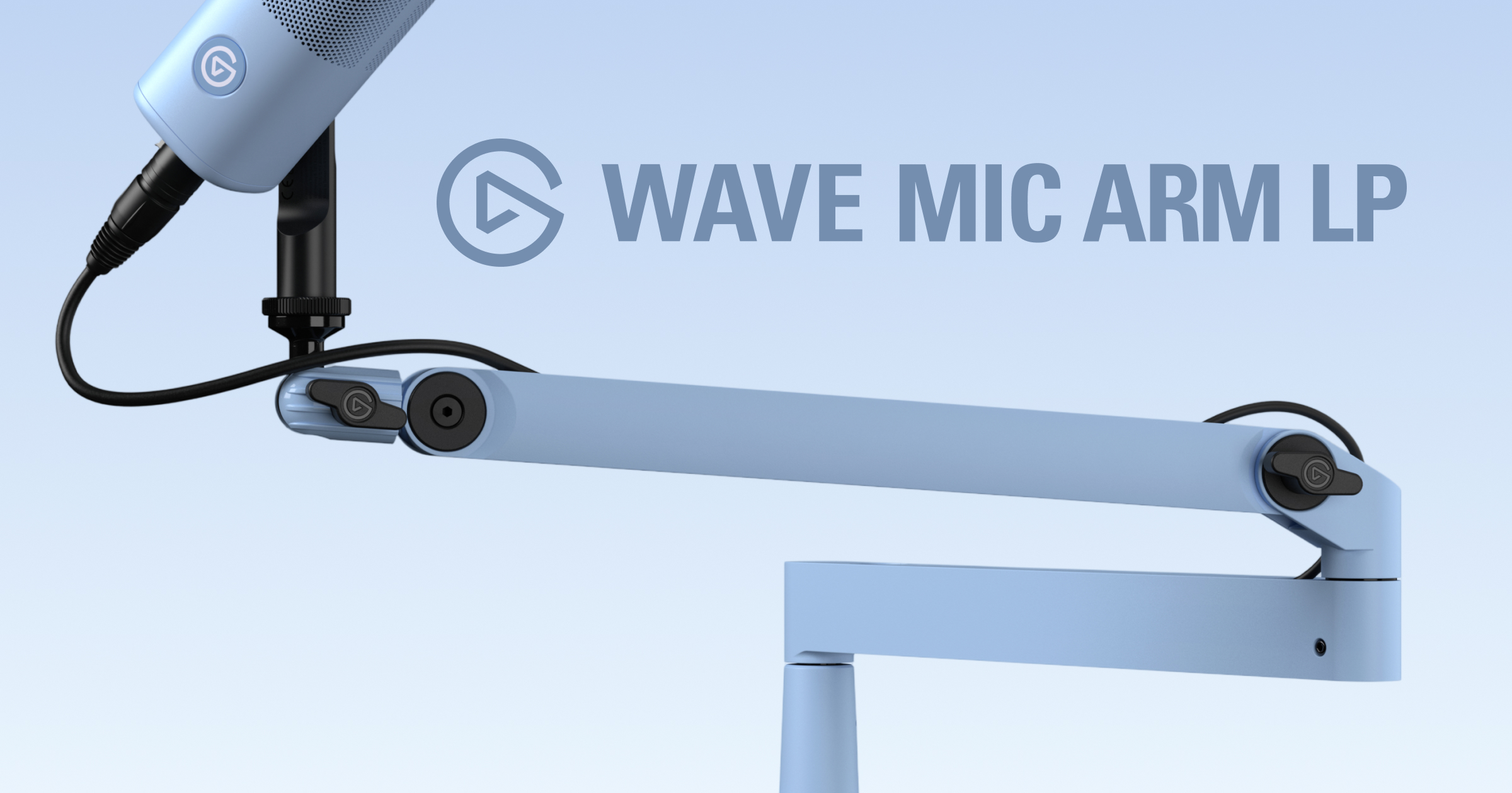 Wave Mic Arm LP - グレイシャー アイス | Elgato
