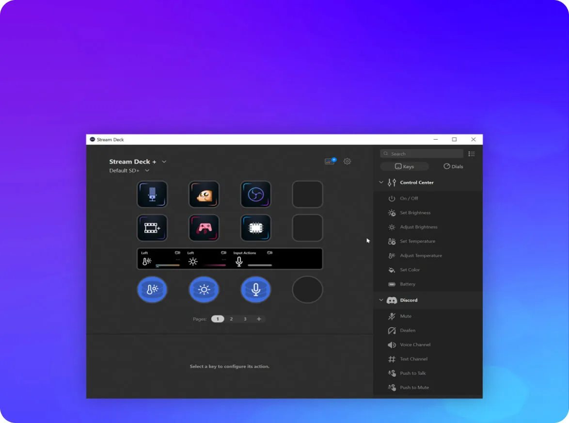 Arrastrar y soltar con Stream Deck +