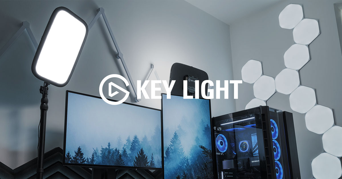 Elgato Key Light Air camera light provides ultrasoft illumination and  Edge-Lit LEDs » Gadget Flow