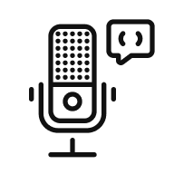 Wave:3 microphone with live commentary icon