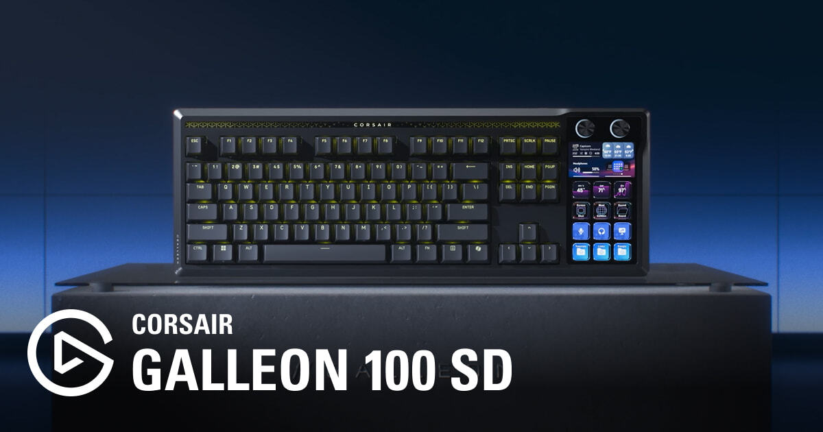 GALLEON 100 SD Stream Deck-Integrated Mechanical Keyboard (NA