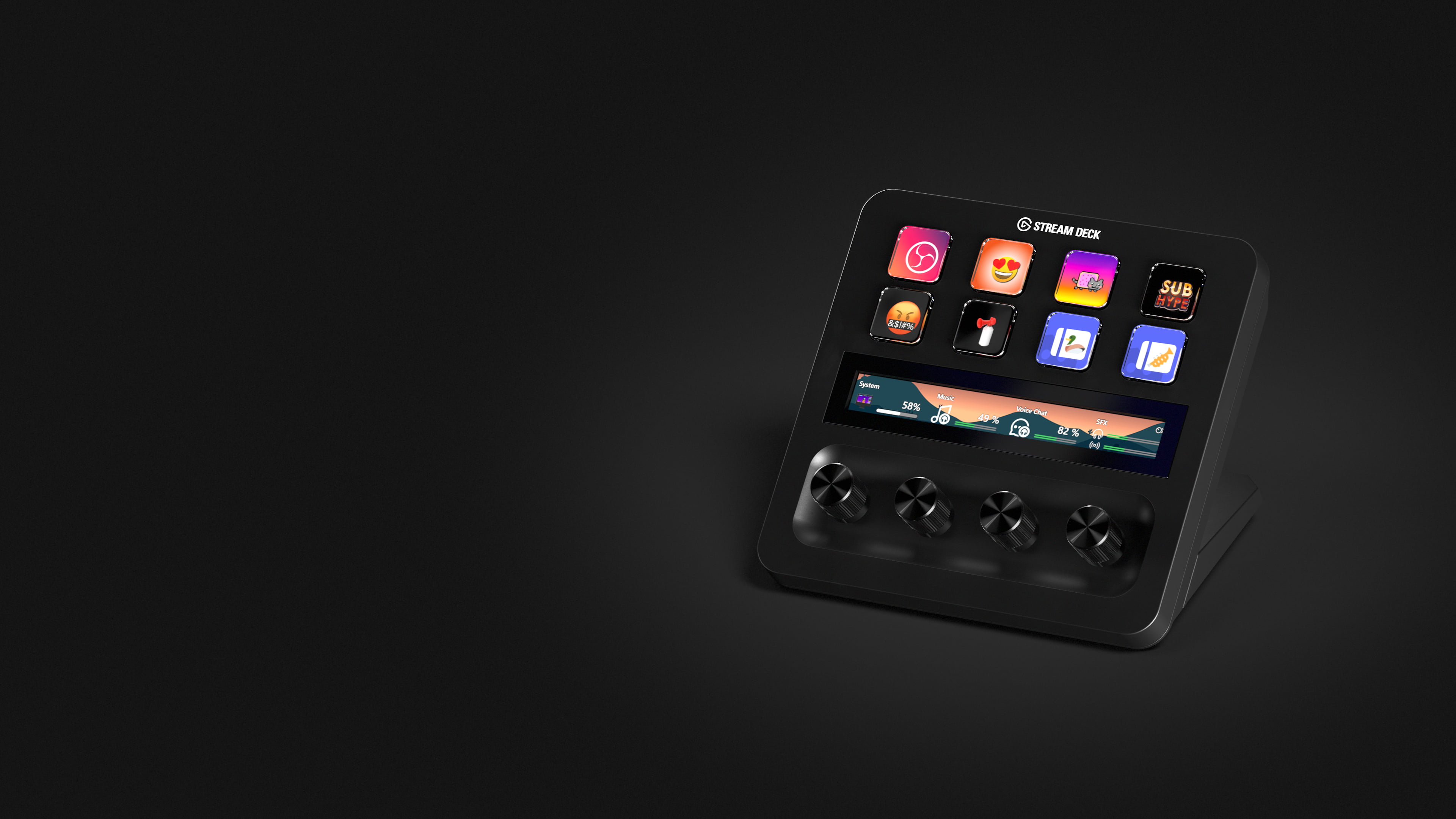 Take control of CantarX3 and CantarMini control with Elgato Stream Deck