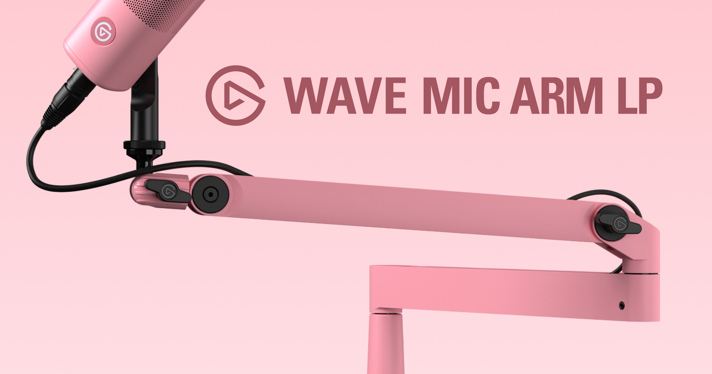 Wave Mic Arm LP - ピンク・ペタル | Elgato
