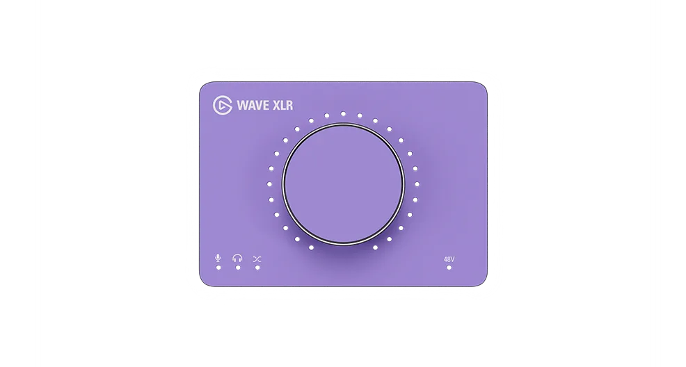 Wave XLR Wild Lavender Faceplate