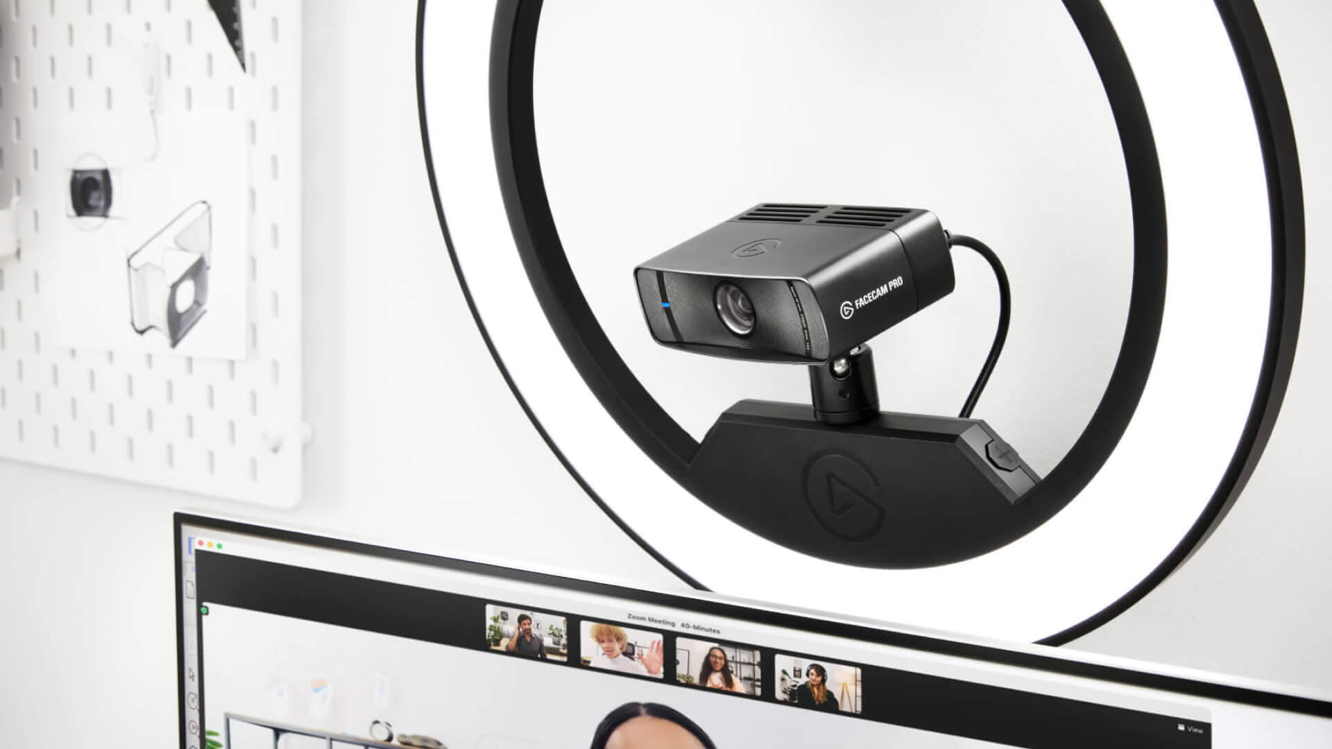 Elgato - Webcam pour PC Elgato Facecam Full HD Noir - Webcam - Rue du  Commerce
