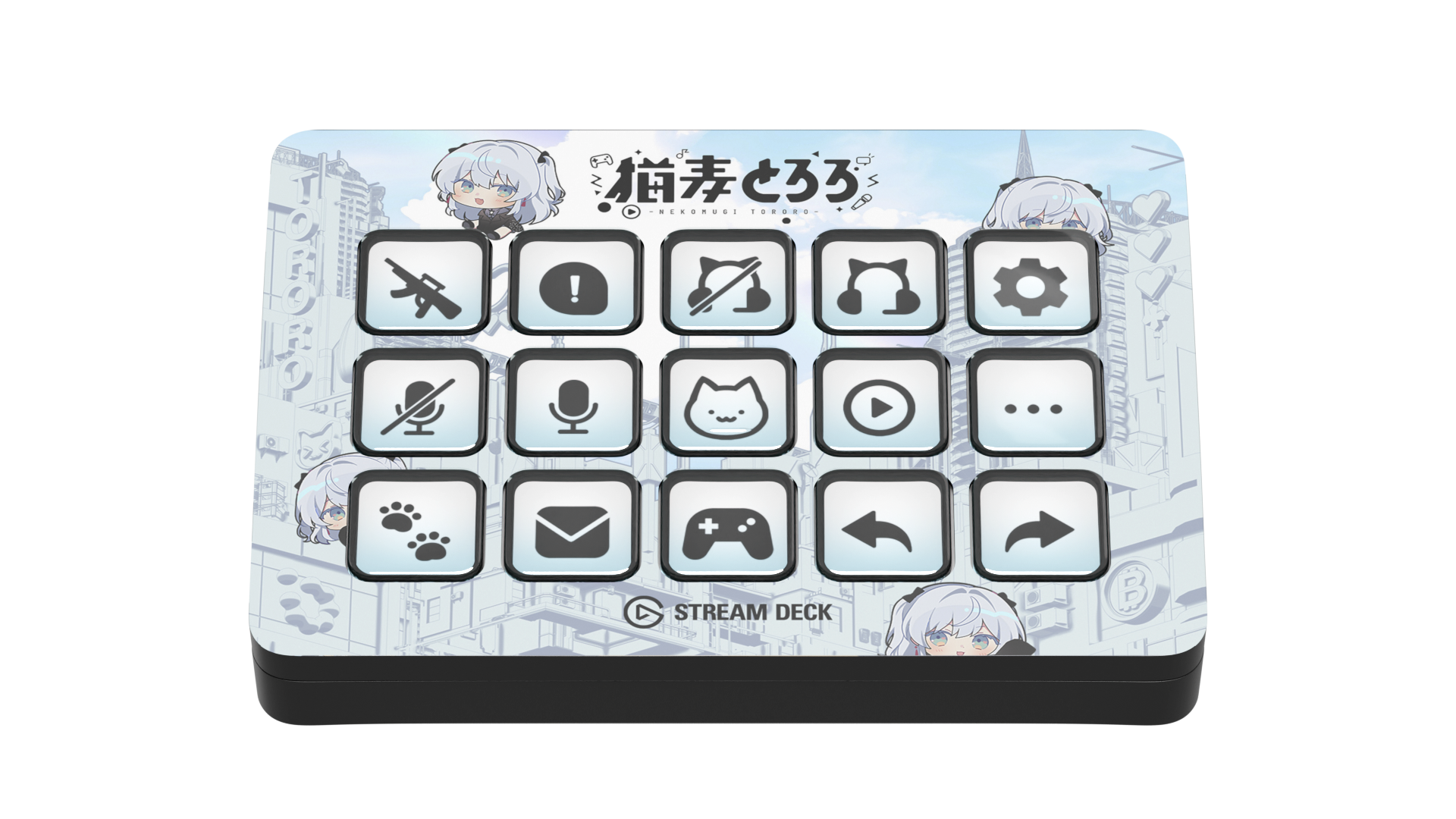 Nekomugi Tororo Icon and Wallpaper Pack | Elgato