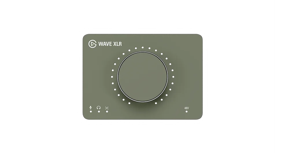 Wave XLR Forest Green Faceplate