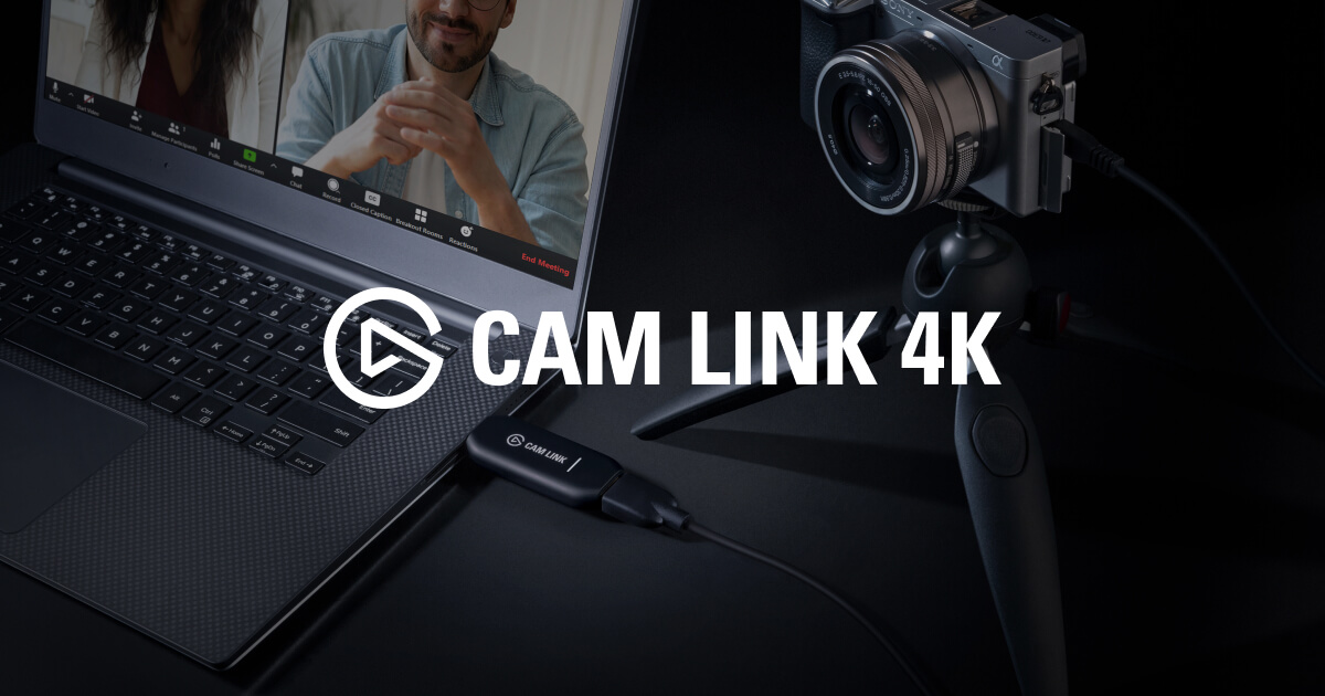 Original Elgato Cam Link 4K;External Camera Capture Card,Stream