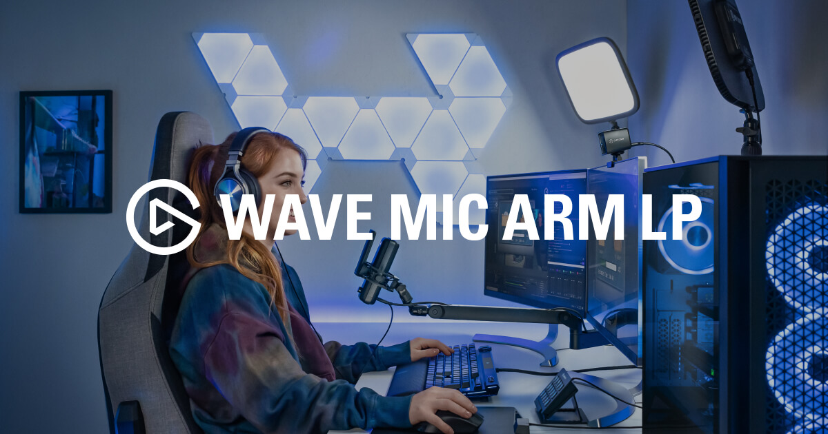 Elgato on X: Stunning in studio. Stunning on camera. Introducing the  world's best mic arms. Wave Mic Arm:  Wave Mic Arm LP:    / X