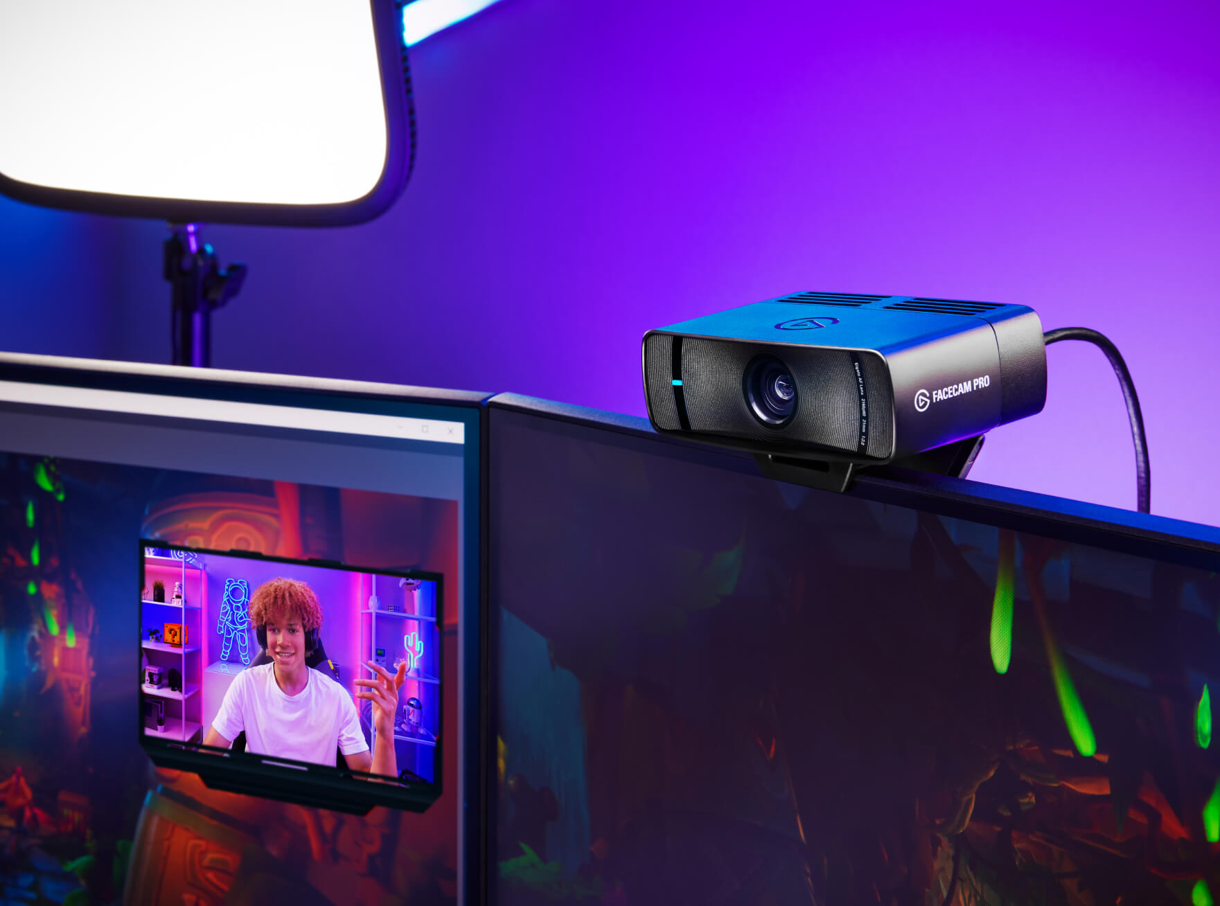 Elgato's Facecam is a $200 webcam with streamer-friendly features