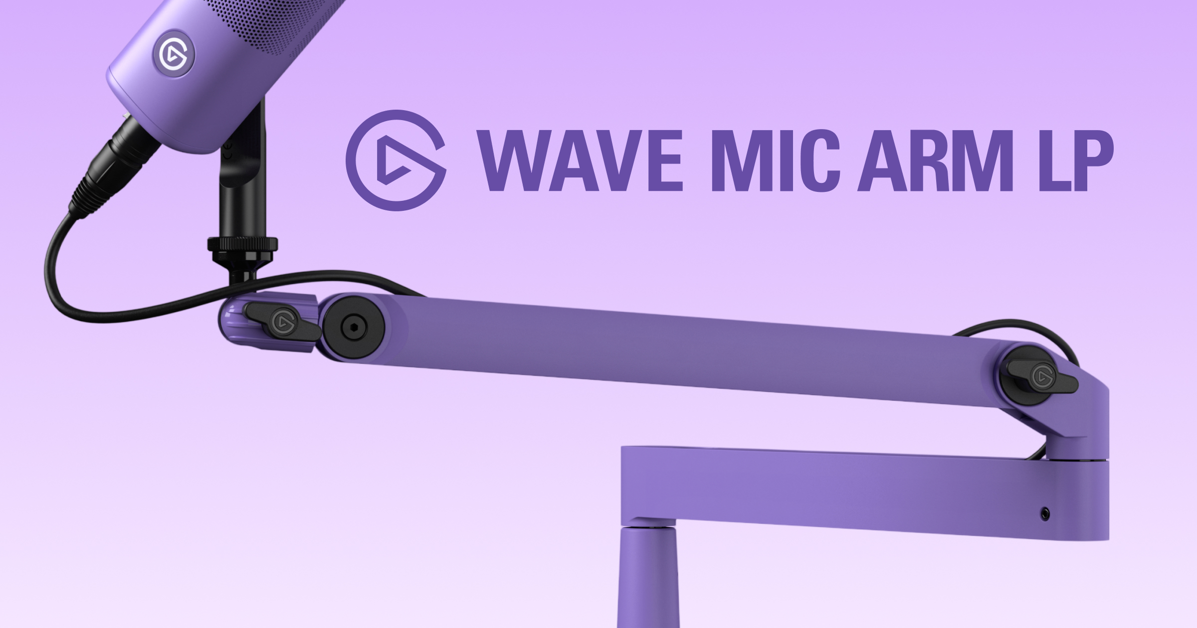 Wave Mic Arm LP - ワイルド ラベンダー | Elgato