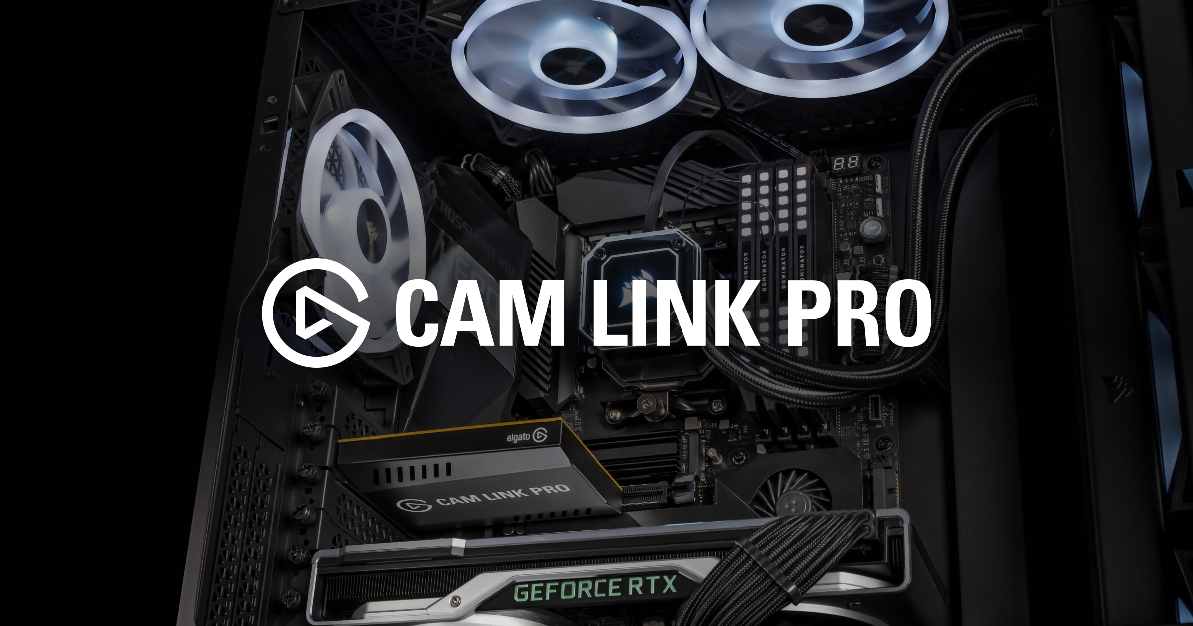 Elgato Cam Link Pro – PCIe camera capture card, 4 HDMI Input