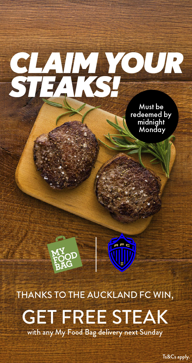 AFC Landing Page Banner - Free Steak