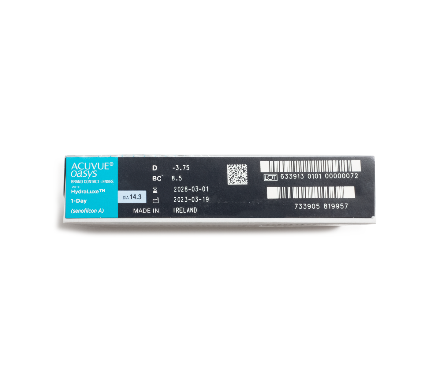 Acuvue Oasys 1-Day with Hydraluxe 90pk contacts