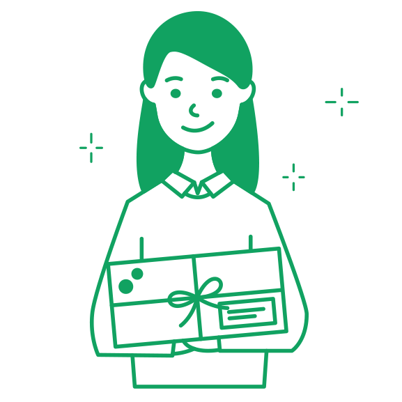 Order confirmation gift