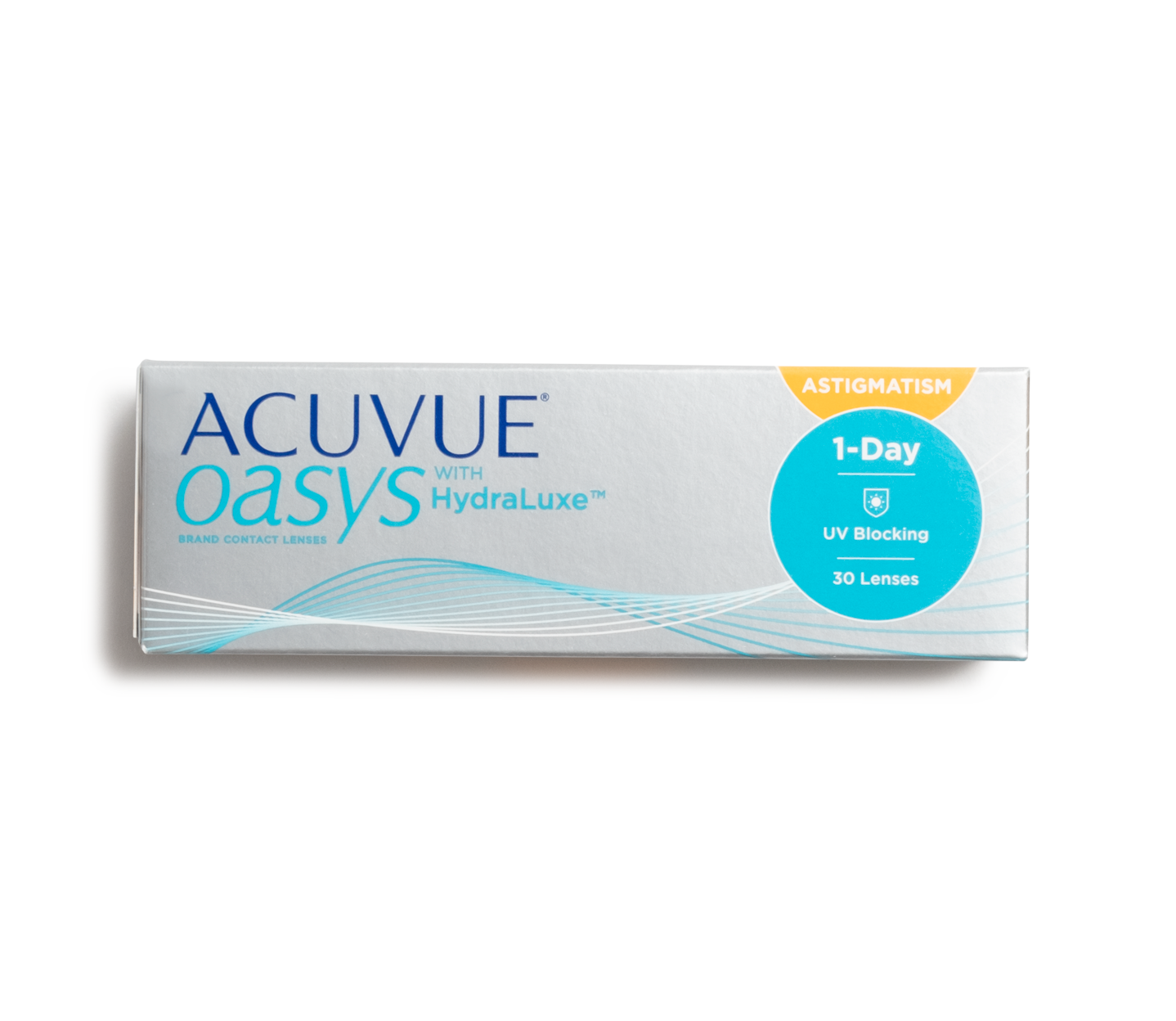 Acuvue Oasys 1-Day with Hydraluxe for Astigmatism 30pk contacts 