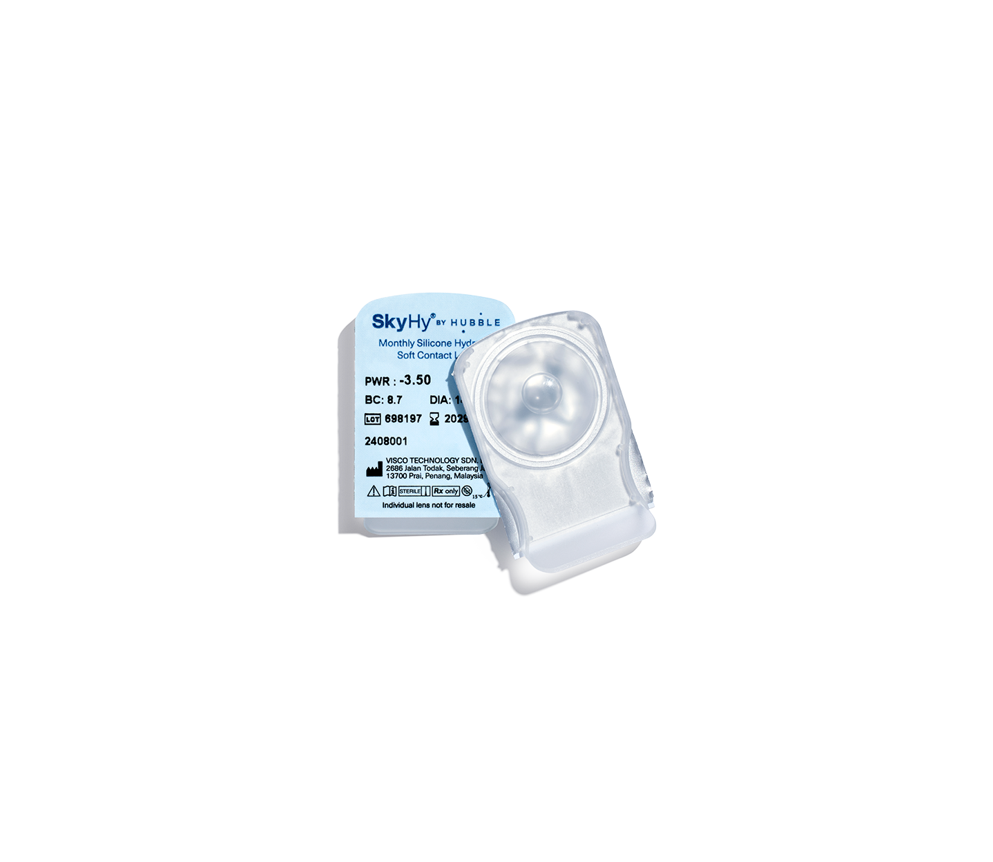 SkyHy by Hubble<sup>®</sup> Monthly Contact Lenses contacts