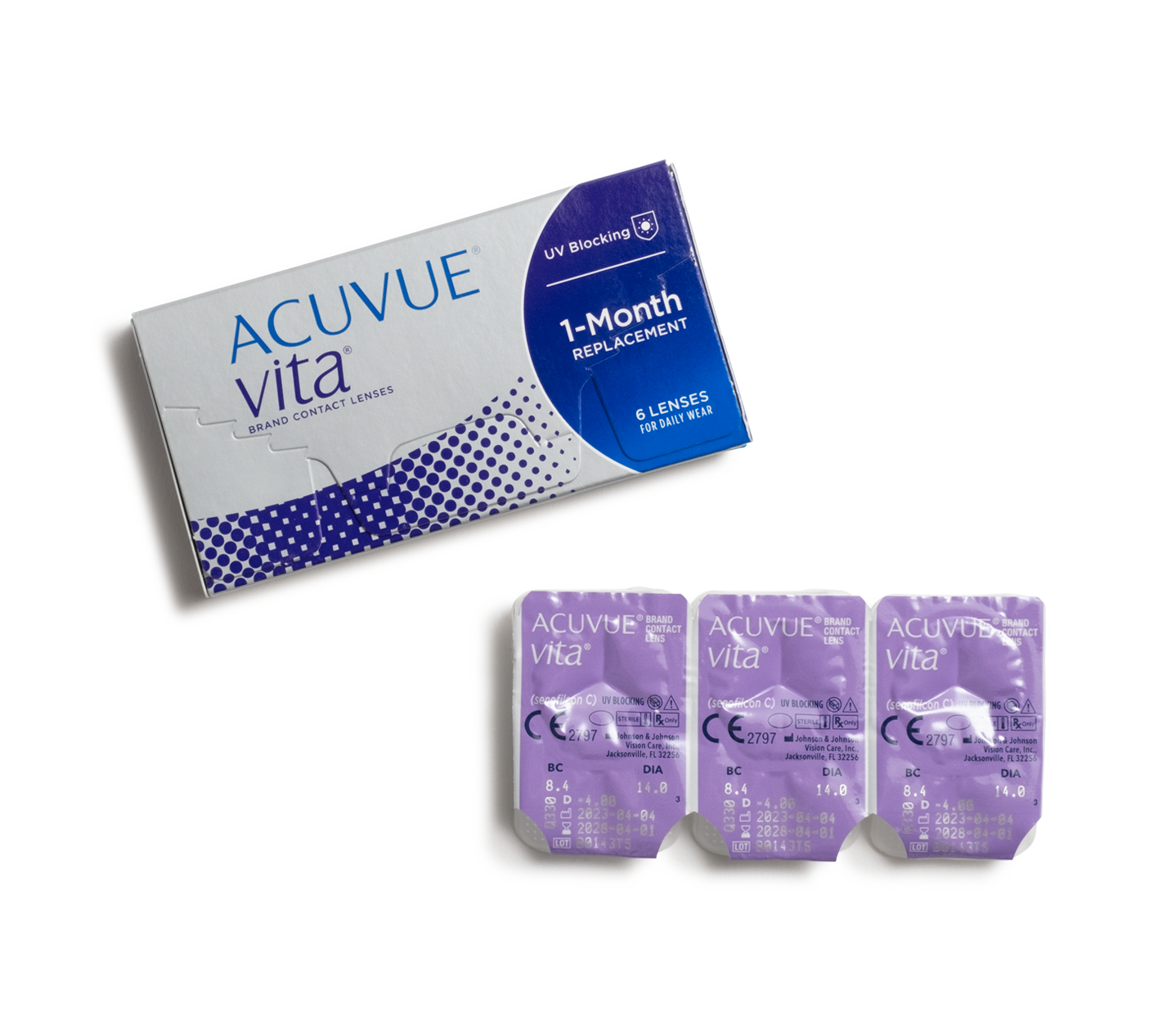 Acuvue Vita 6pk contacts