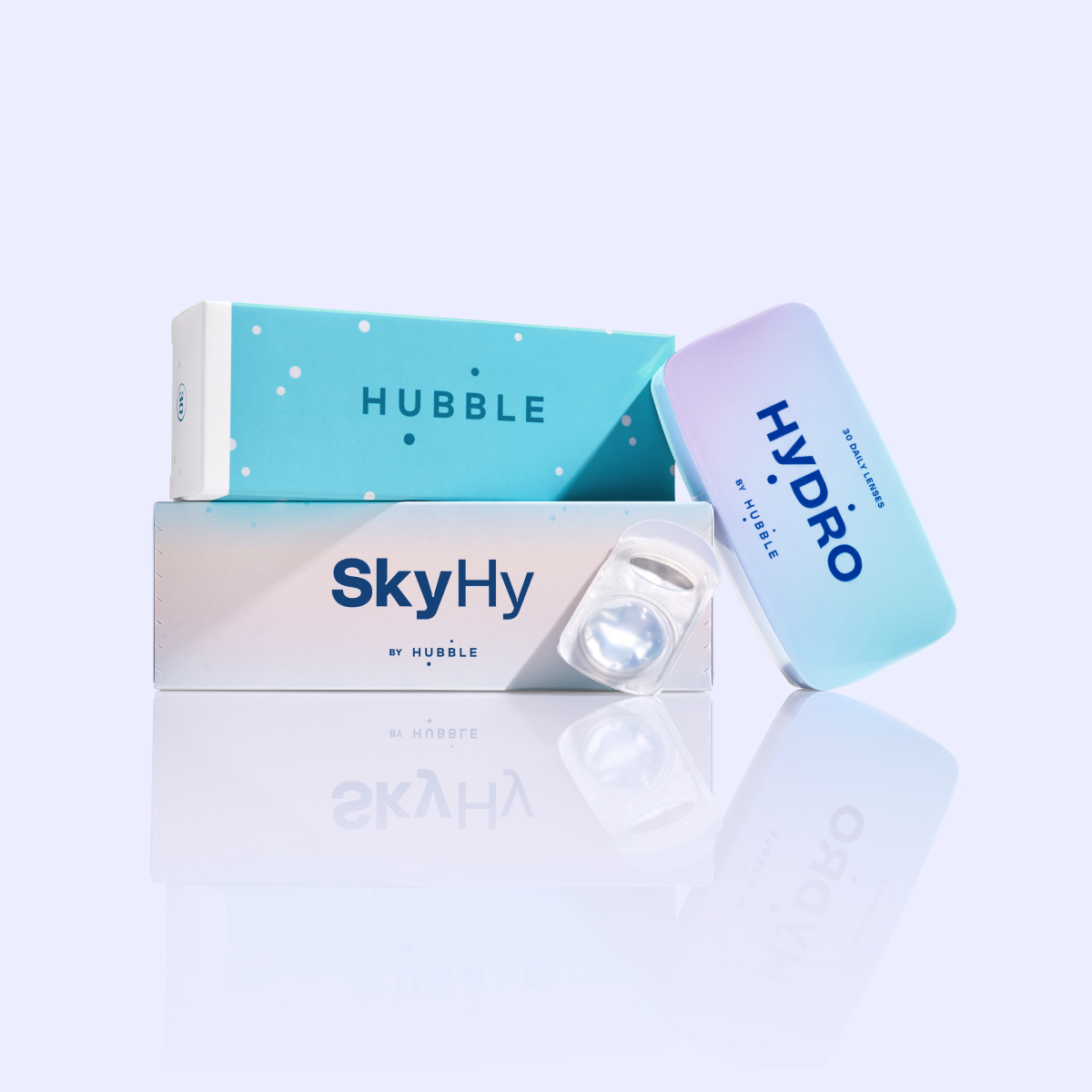 Classic, SkyHy and Hydro by Hubble Contacts