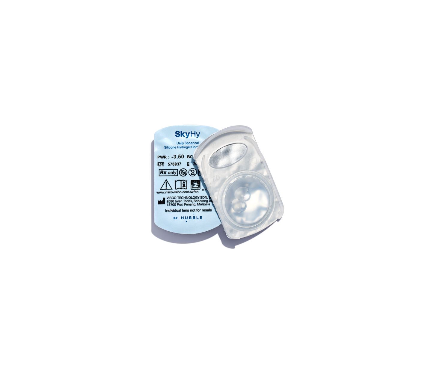 SkyHy by Hubble<sup>®</sup> Daily Contact Lenses contacts
