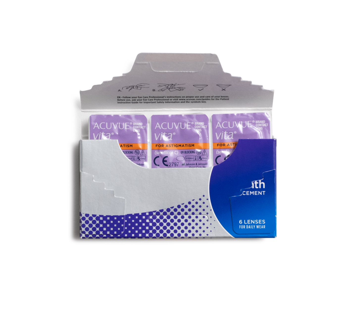 Acuvue Vita 6pk contacts