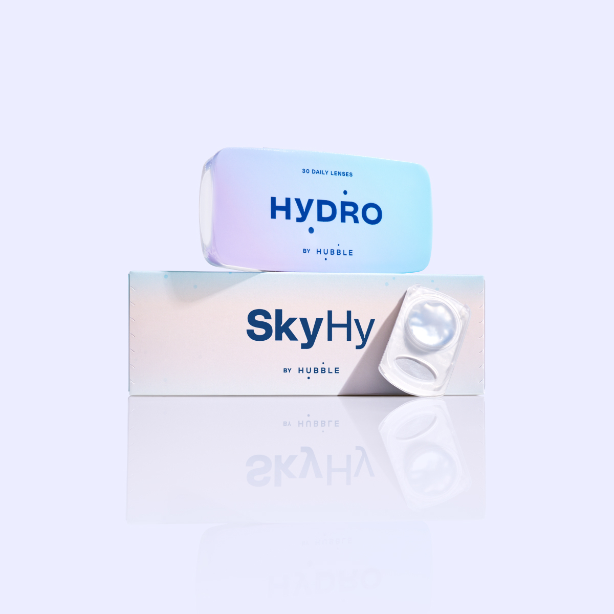 Hydro by Hubble and SkyHy by Hubble Contact Lenses