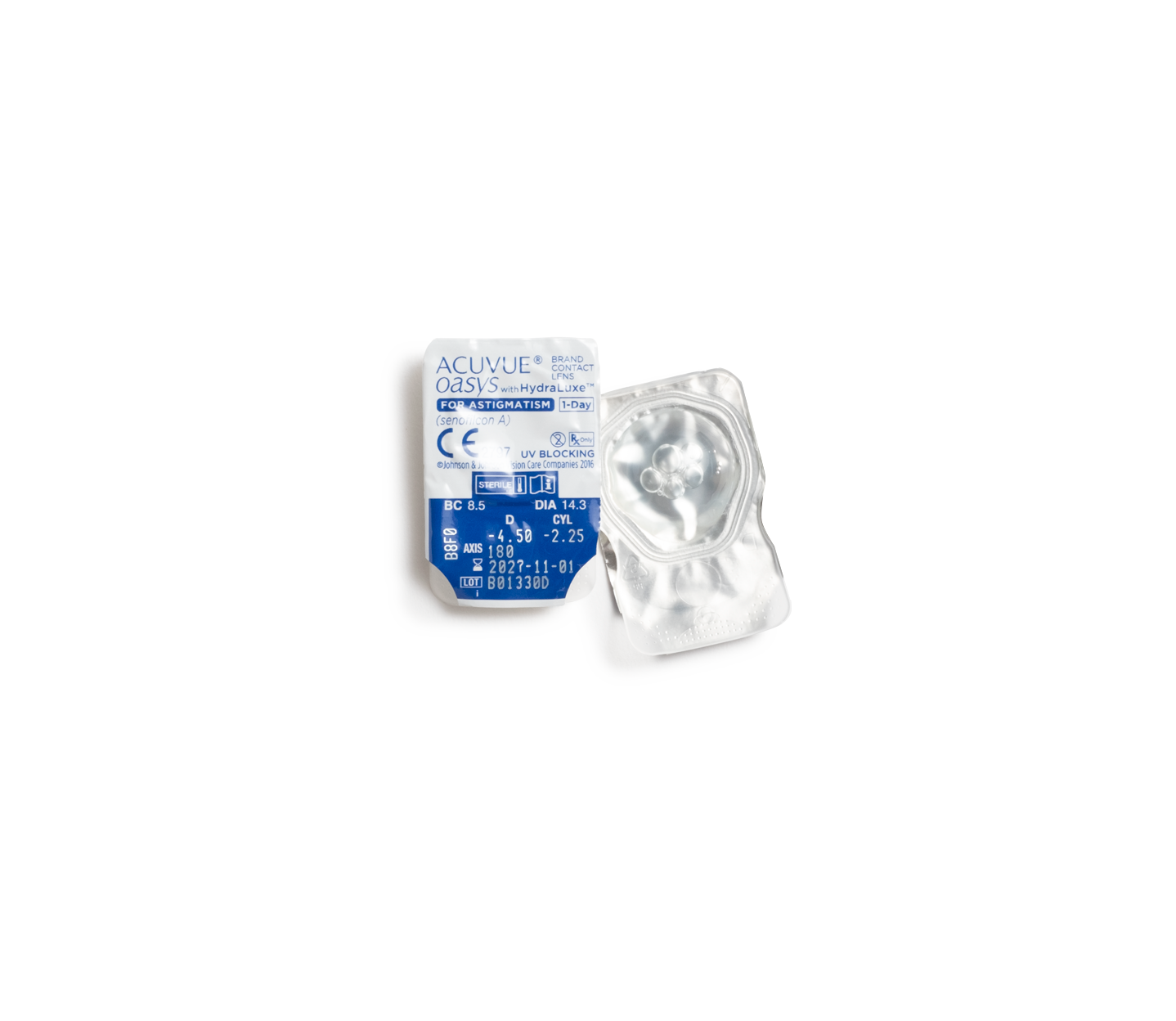 Acuvue Oasys 1-Day with Hydraluxe for Astigmatism 30pk contacts