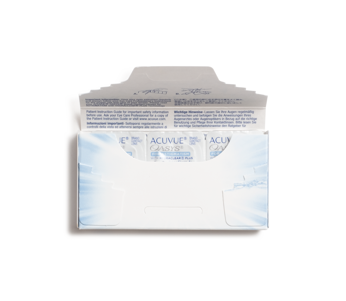 Acuvue Oasys for Astigmatism 6pk contacts 