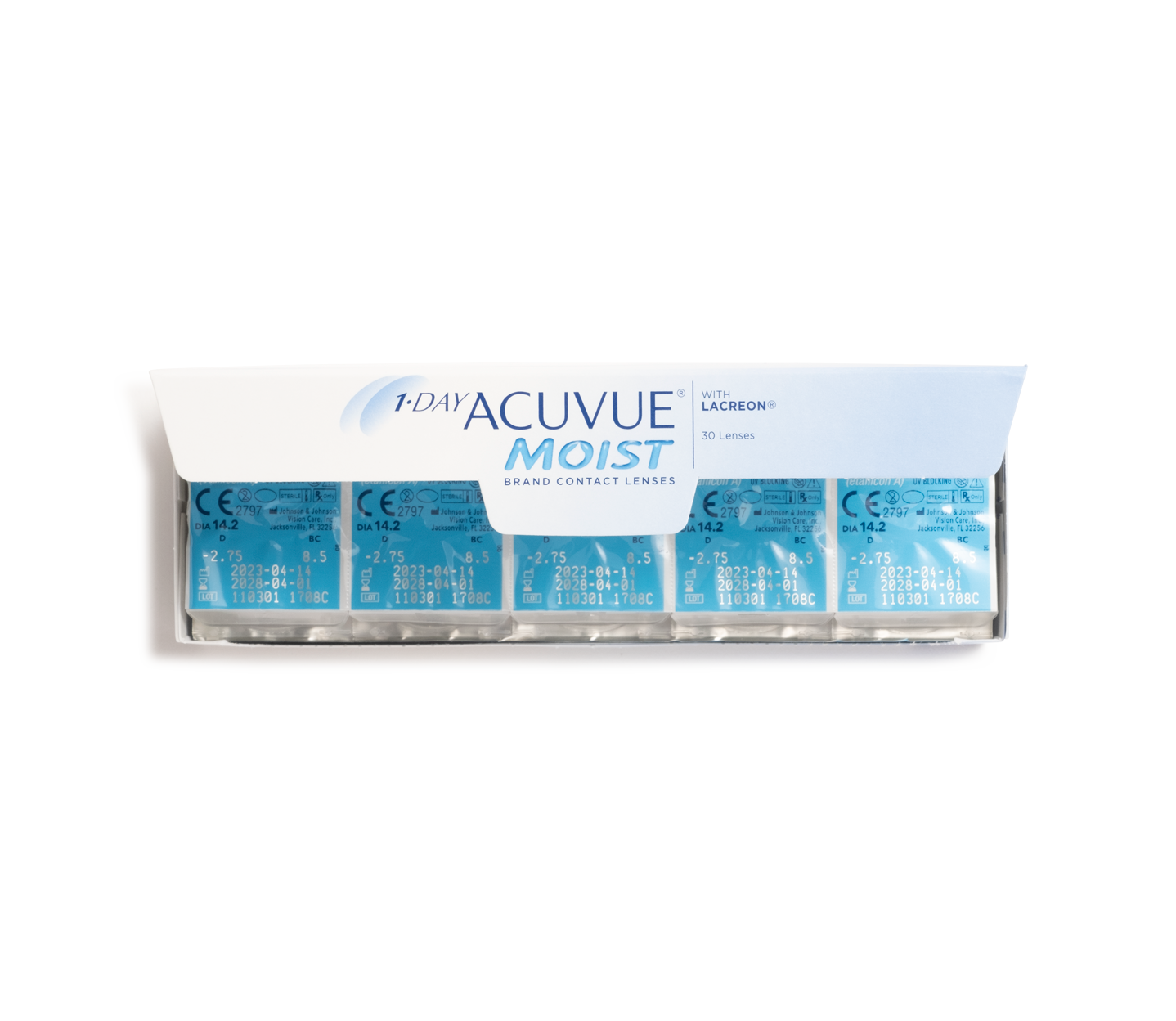 1-Day Acuvue Moist 30pk contacts