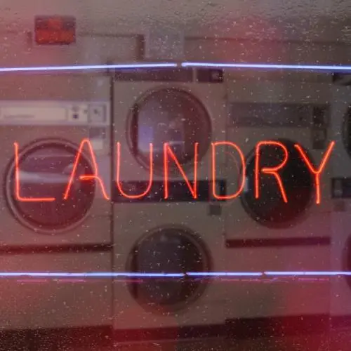 Laundry sign