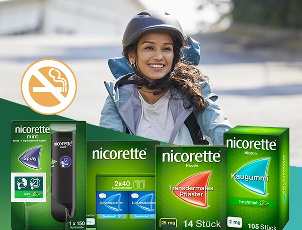 nicorette® Nikotinersatzprodukte