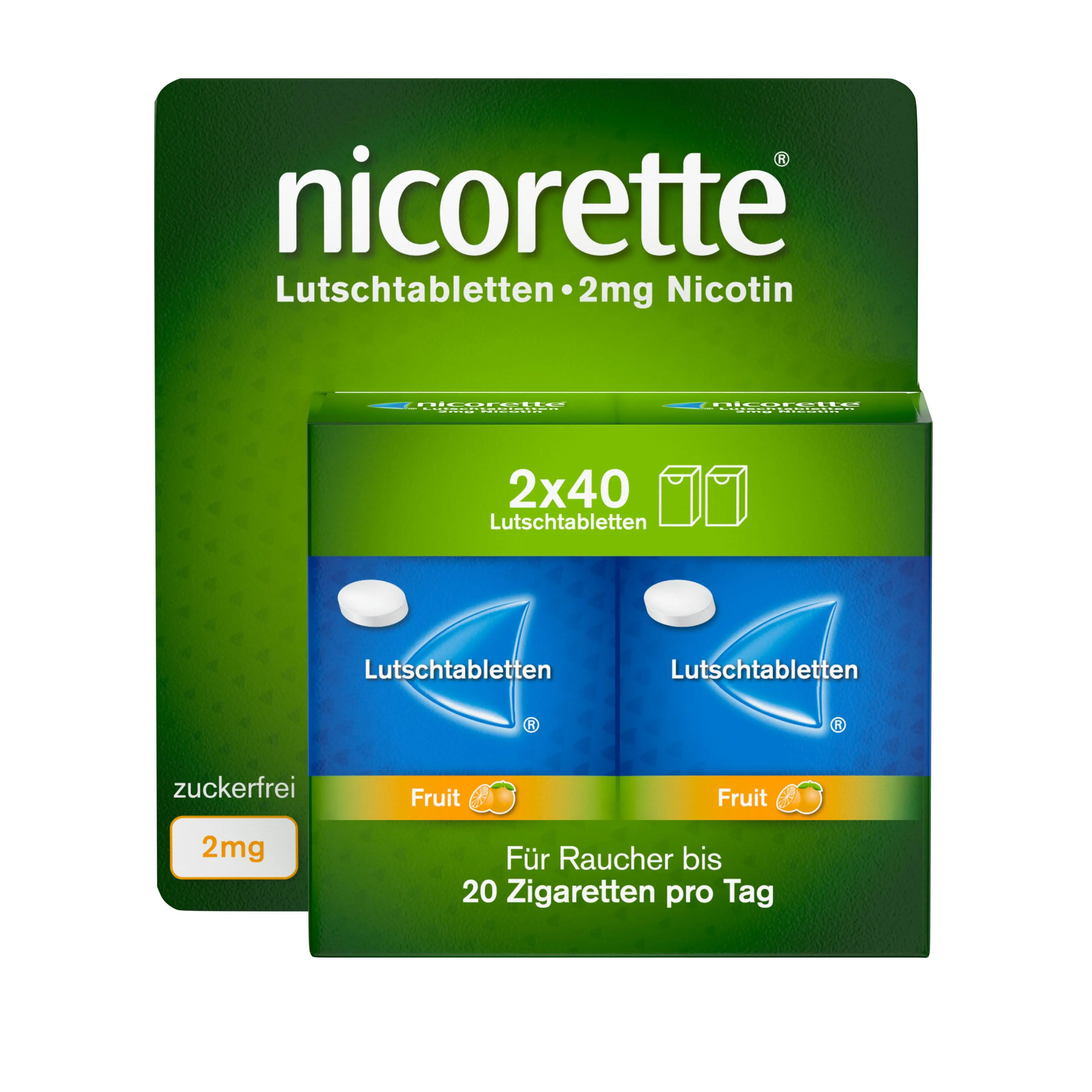 Nicorette Lutschtabletten Fruit 