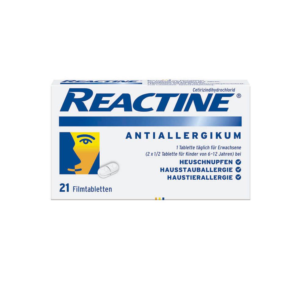 REACTINE® 21er Packung