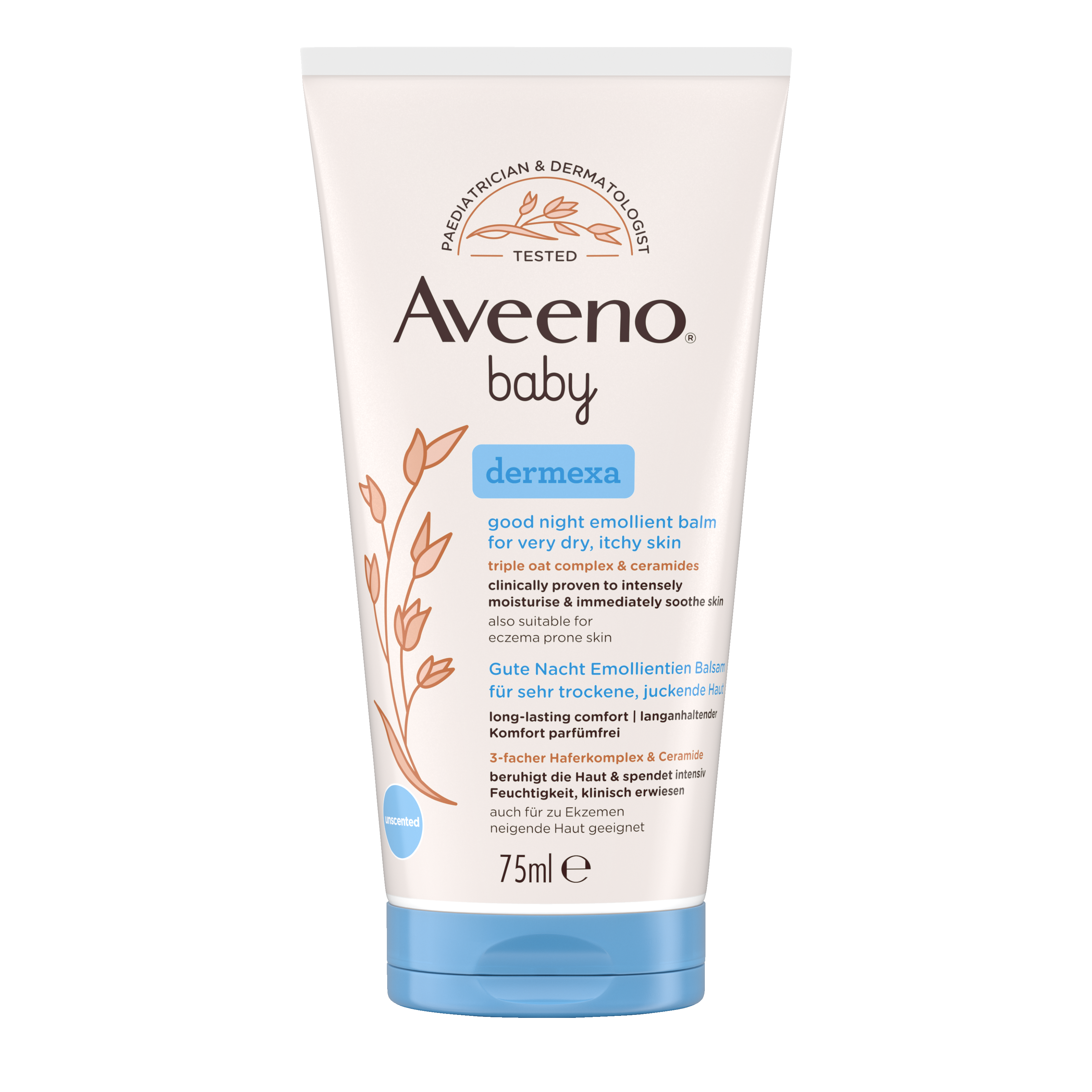 Aveeno® baby dermexa Gute Nacht Emollientien Balsam​