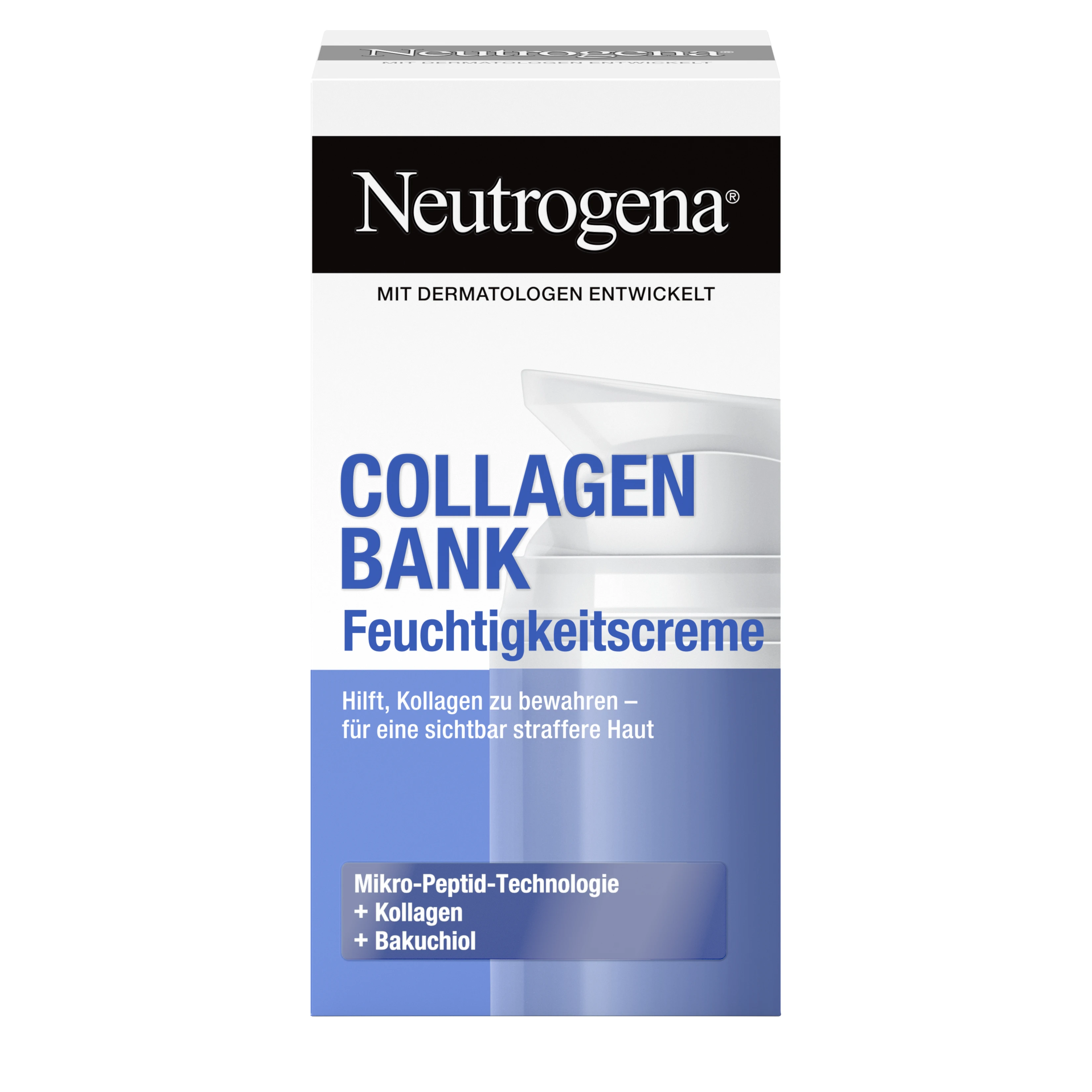 Neutrogena® Collagen Bank Feuchtigkeitscreme Packshot von vorne