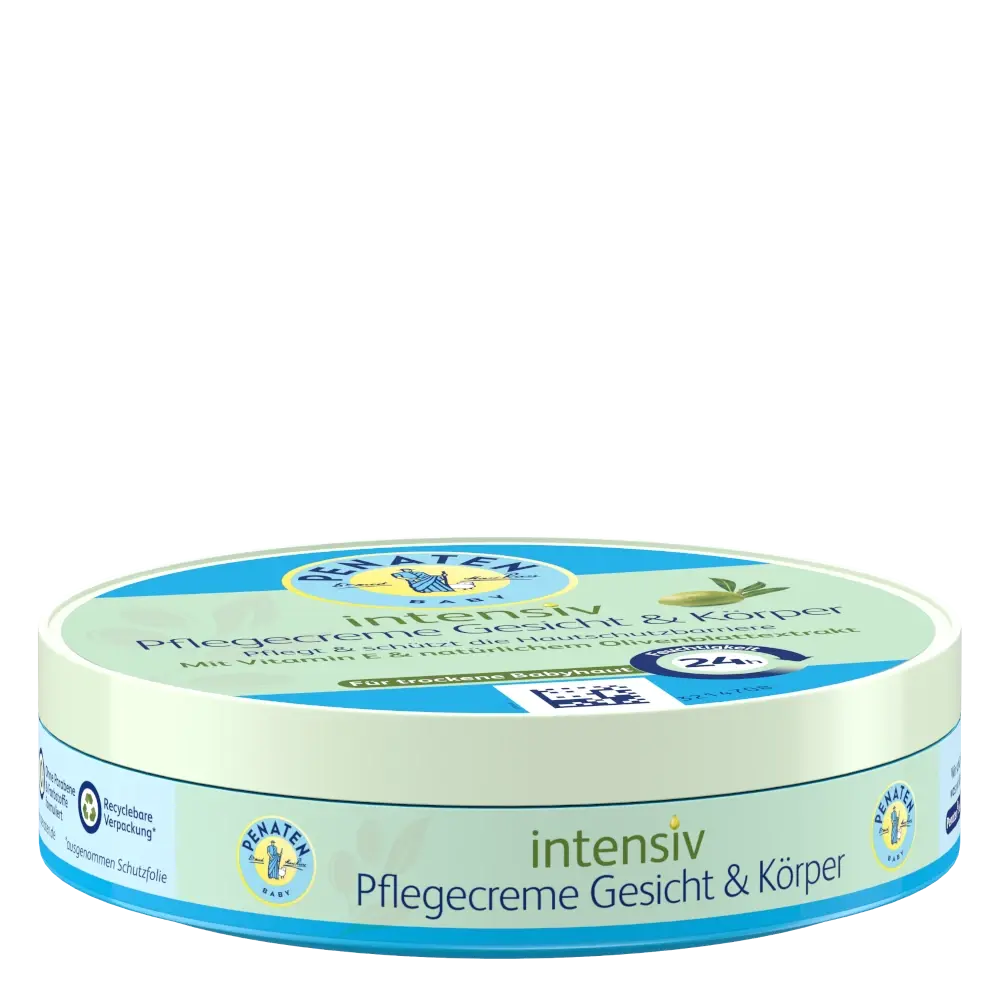 Penaten® Intensiv Pflegecreme Gesicht & Körper – Seitenansicht