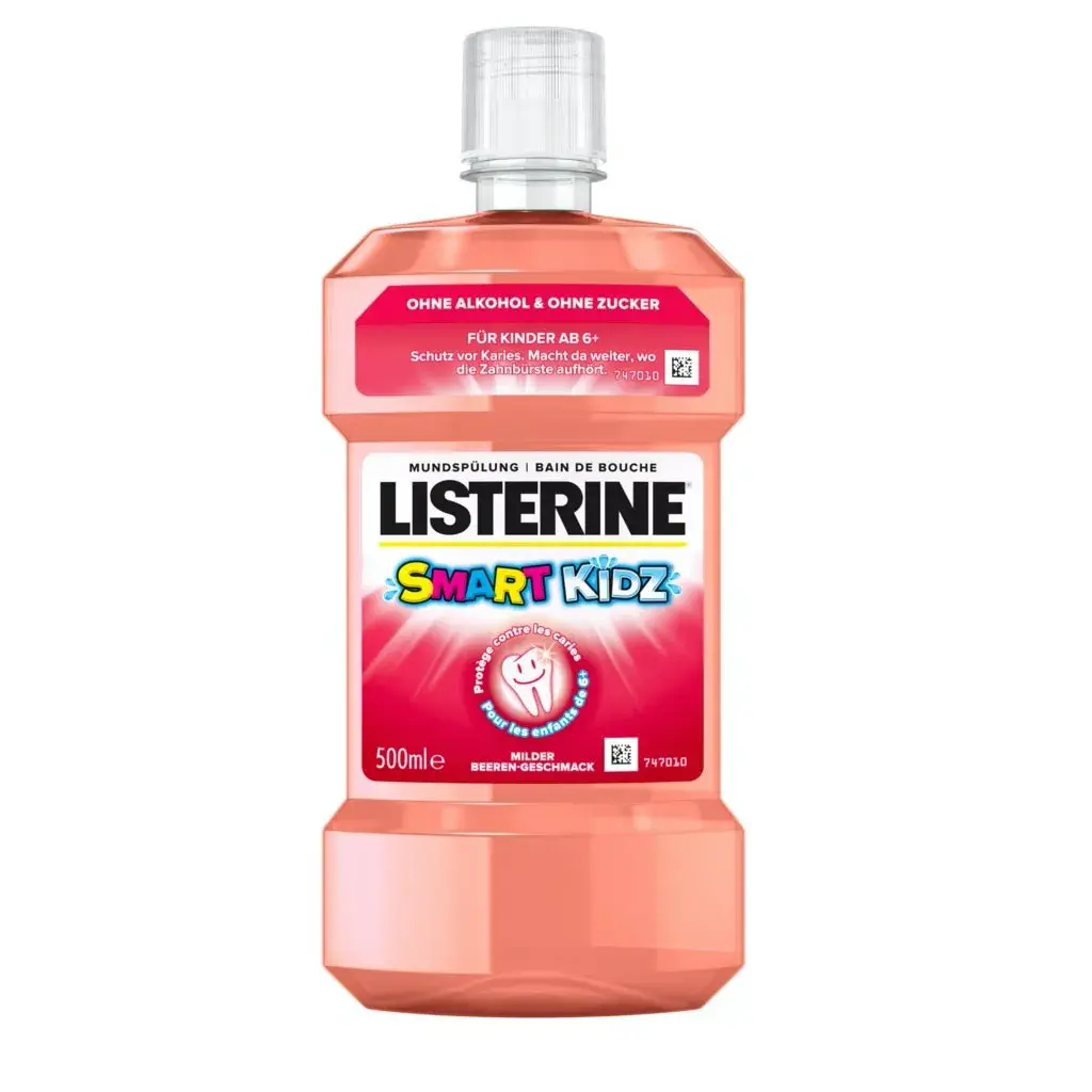 Listerine Smart Kids 500ml Packung von vorne