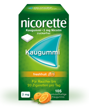 nicorette® Kaugummi freshfruit 2mg