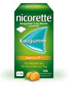 nicorette® Kaugummi freshfruit 2mg