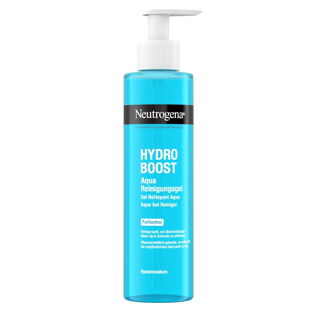 Hydro Boost Aqua Reinigungs Gel Parfümfrei Packshot Vorderansicht