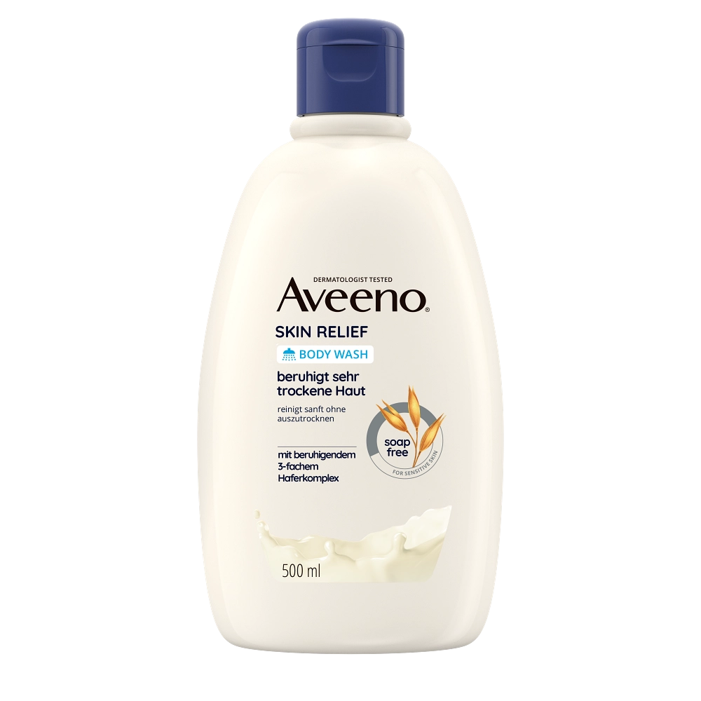 Aveeno® Skin Relief Seifenfreies Duschgel, parfümfrei,  beruhigt sehr trockene Haut