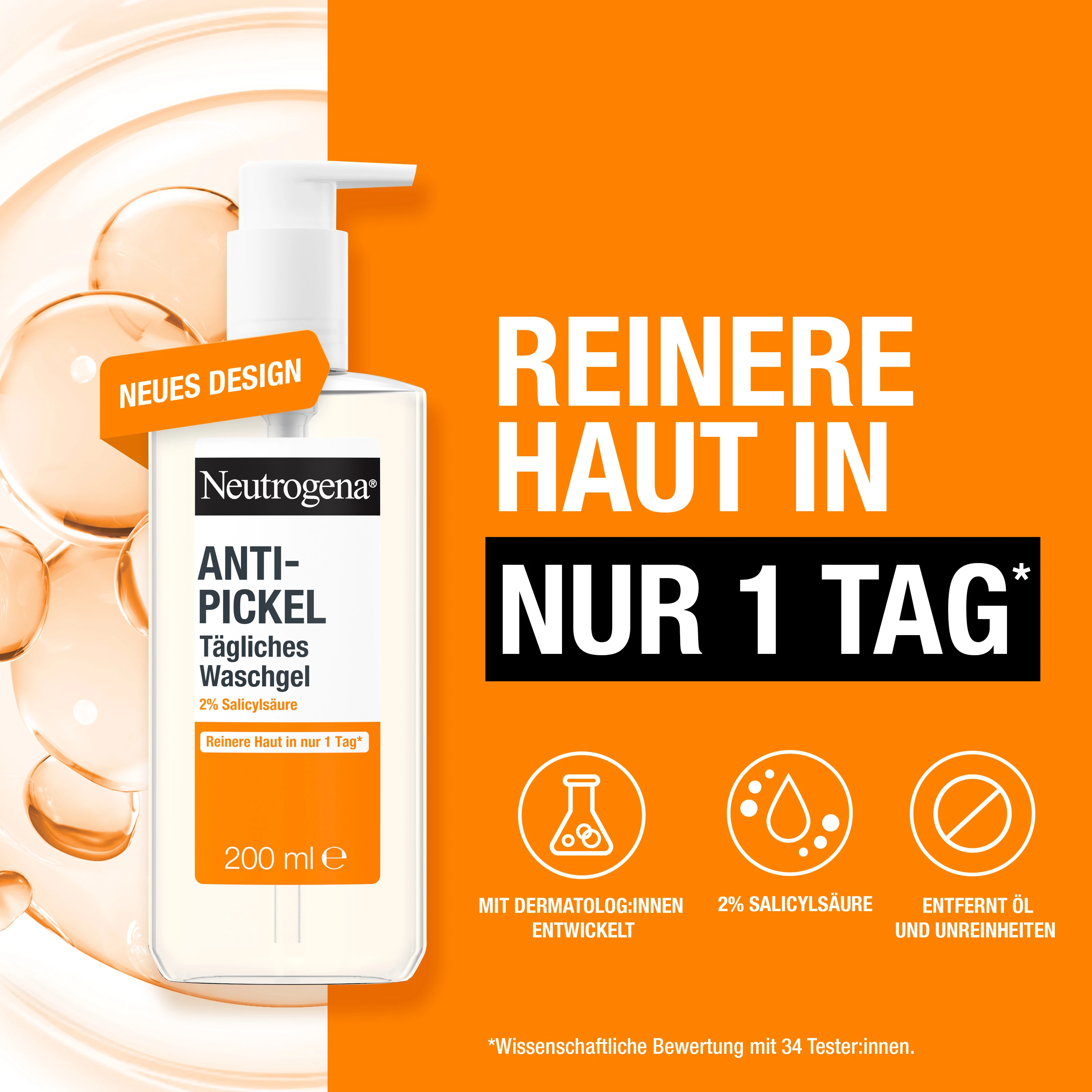 Reinere Haut in nur 1 Tag