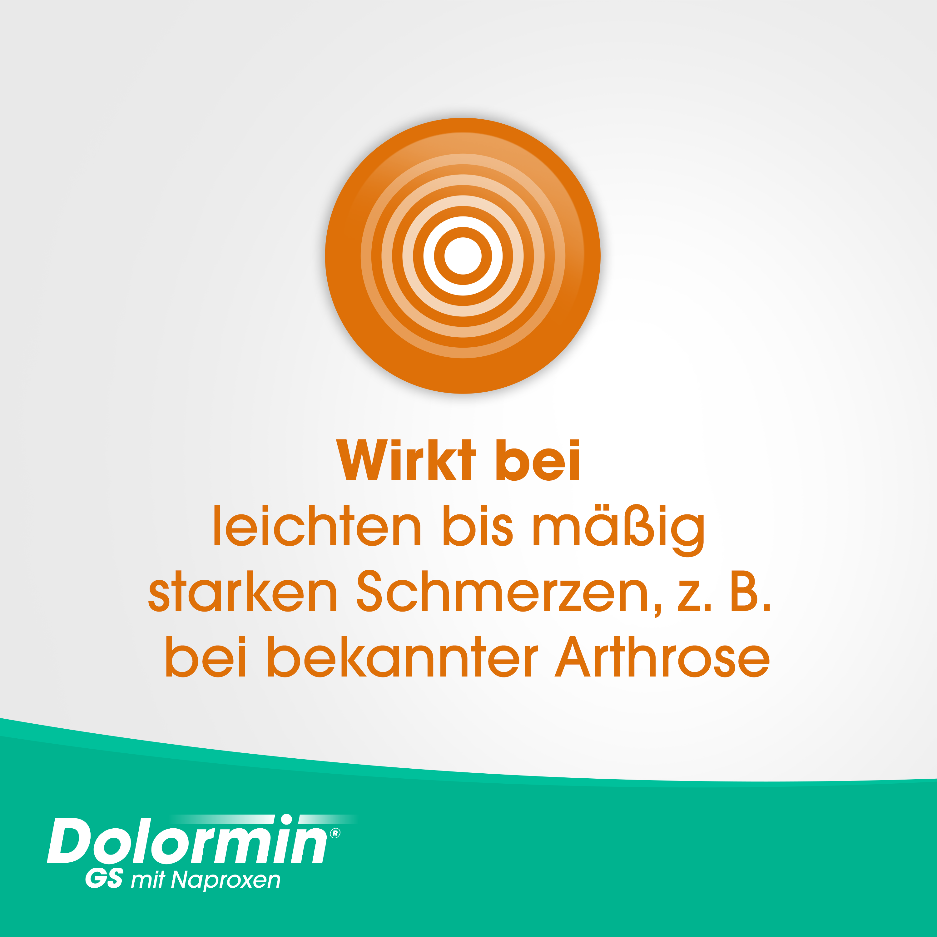 Wirkt bei leichten bis mäßig starken Schmerzen