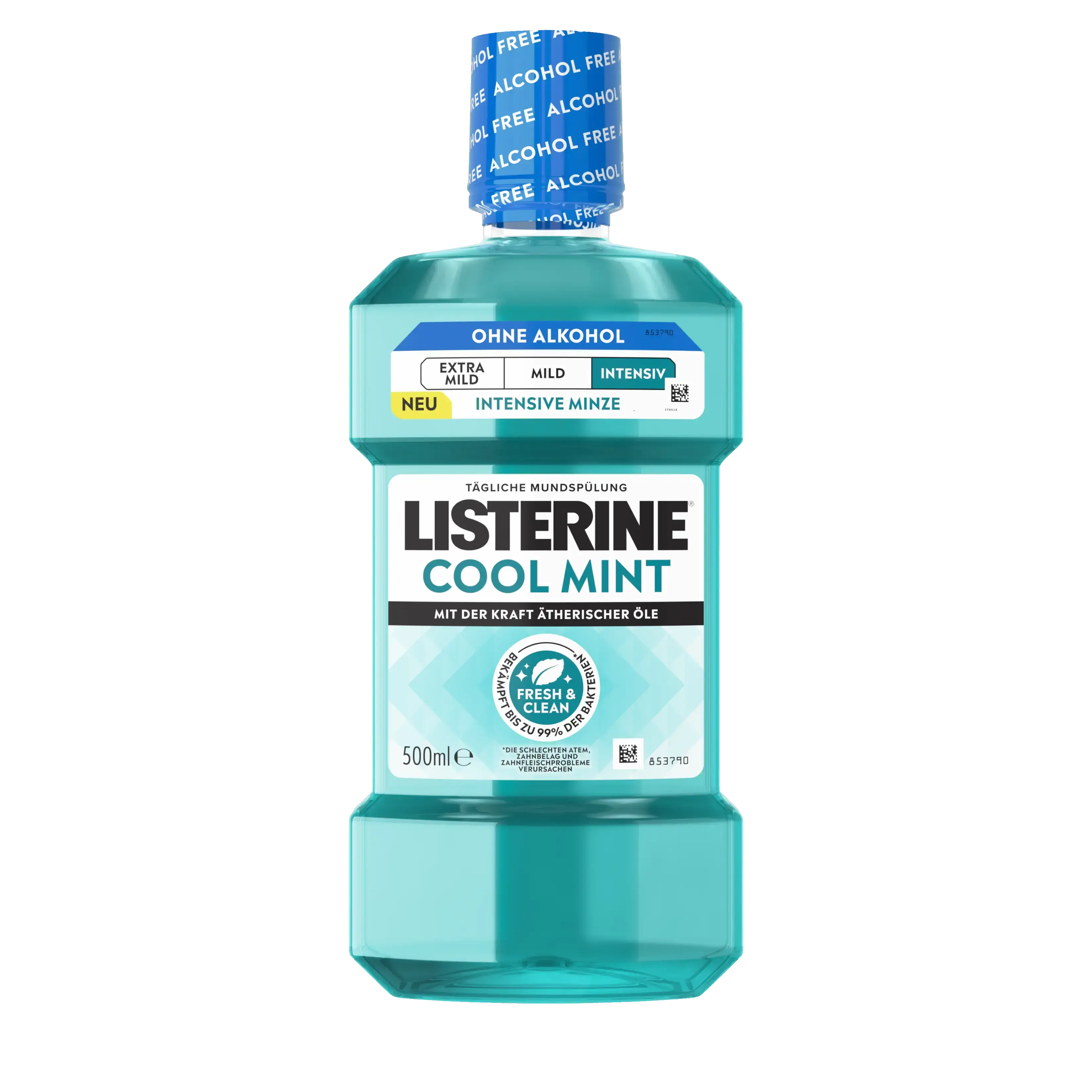 LISTERINE® COOL MINT Intensiv Alkoholfrei
