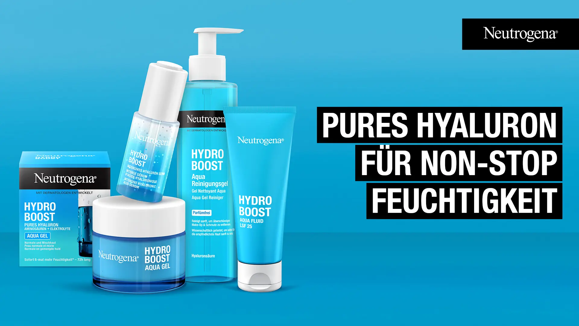 Pures Hyaluron für Non-stop Feuchtigkeit