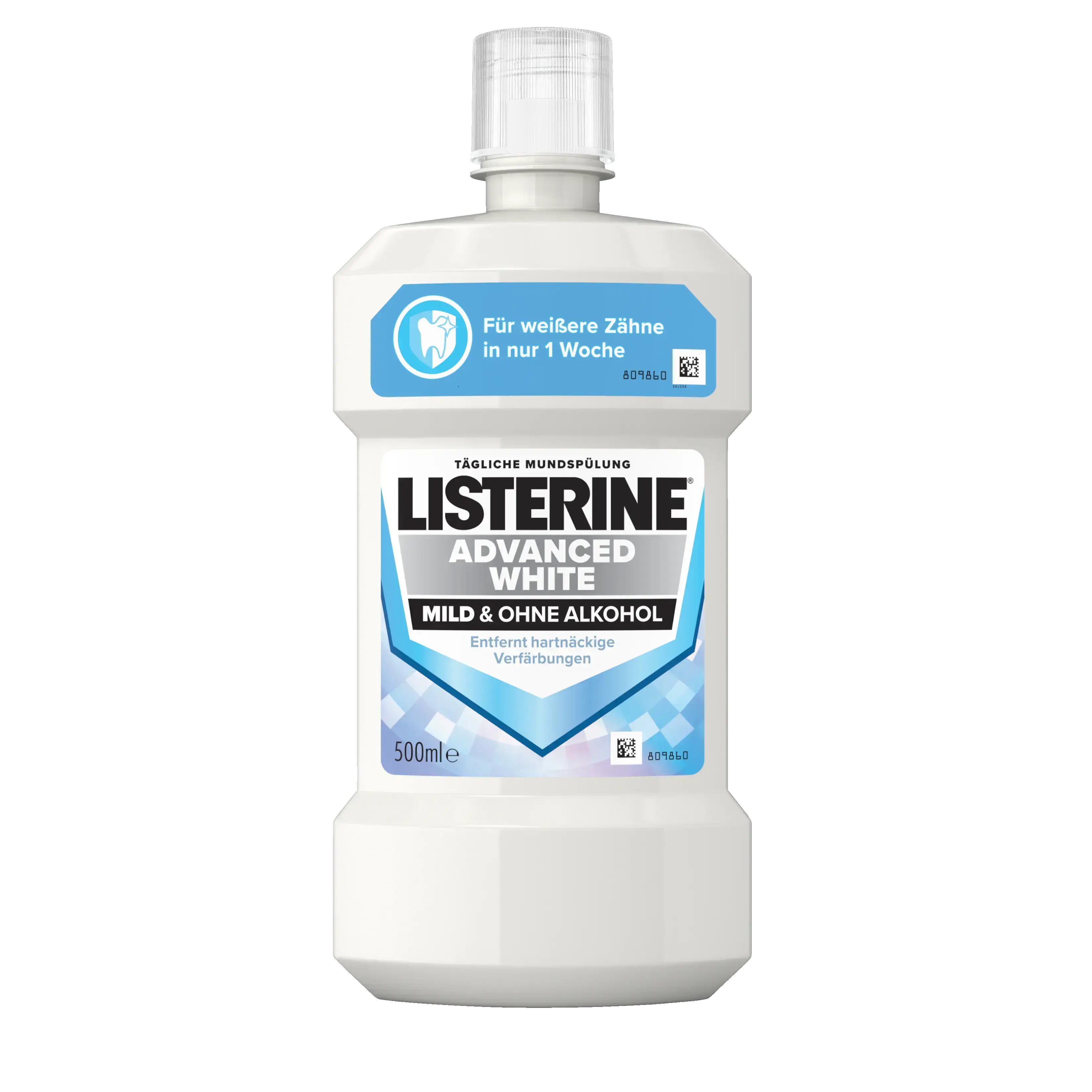 LISTERINE® ADVANCED WHITE MILDER GESCHMACK